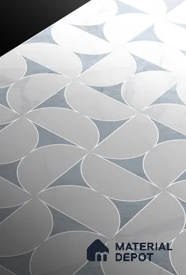 Highlighter Floor & Wall Tile TL 11426 F Wonder White 05 4 ft x 2 ft Vitrified Glossy Finish Tile - 9 mm