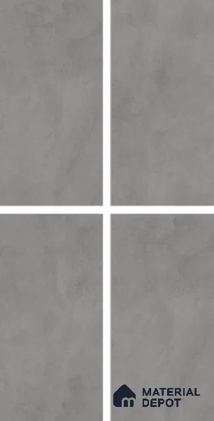 Stone Floor & Wall Tile TL 10846 B English Grey 4 ft x 2 ft Matte Finish Vitrified Tile - 9 mm | 3 Random Designs | Suitable for Living Room, Bedroom & Kitchen
