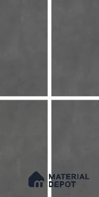 Stone Floor & Wall Tile TL 10846 C English Nero 4 ft x 2 ft Matte Finish Vitrified Tile - 9 mm | 3 Random Designs | Suitable for Living Room, Bedroom & Kitchen