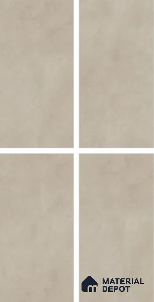 Stone Floor & Wall Tile TL 10846 English Brown 4 ft x 2 ft Matte Finish Vitrified Tile - 9 mm | 3 Random Designs | Suitable for Living Room, Bedroom & Kitchen
