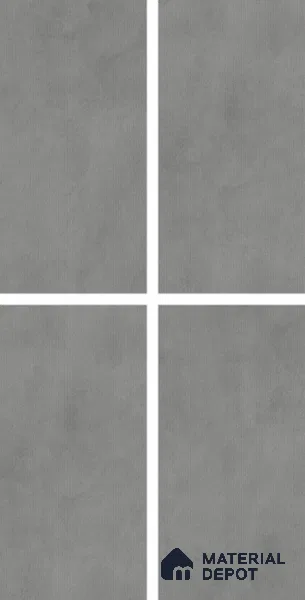 Stone Floor & Wall Tile TL 10846 D English Grey 4 ft x 2 ft Punch Matte Finish Vitrified Tile - 9 mm | 3 Random Designs | Suitable for Living Room, Bedroom & Kitchen