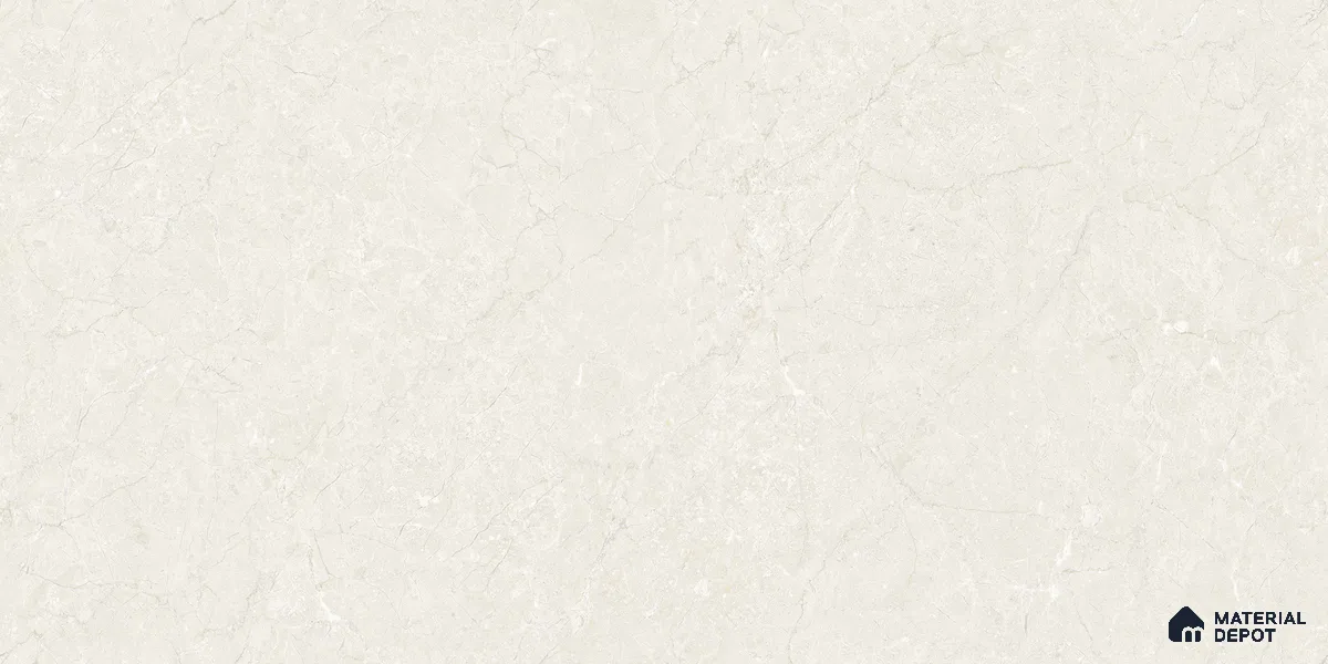 Endless Marble Floor & Wall Tile TL 10848 B Husk Ivory 4 ft x 2 ft Punch Carving Matte Finish Vitrified Tile - 9 mm | 4 Random Designs | Suitable for Living Room, Bedroom & Kitchen