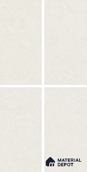 Endless Marble Floor & Wall Tile TL 10848 D Husk Ivory 4 ft x 2 ft Carving Matte Finish Vitrified Tile - 9 mm | 4 Random Designs | Suitable for Living Room, Bedroom & Kitchen