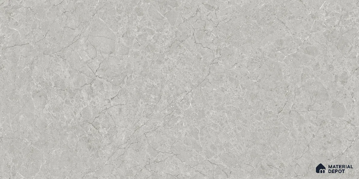 Endless Marble Floor & Wall Tile TL 10848 Husk Grey 4 ft x 2 ft Punch Carving Matte Finish Vitrified Tile - 9 mm | 4 Random Designs | Suitable for Living Room, Bedroom & Kitchen