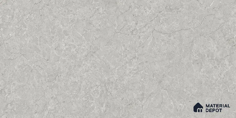 Endless Marble Floor & Wall Tile TL 10848 Husk Grey 4 ft x 2 ft Punch Carving Matte Finish Vitrified Tile - 9 mm | 4 Random Designs | Suitable for Living Room, Bedroom & Kitchen