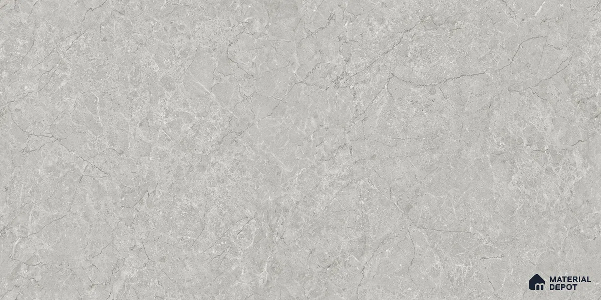 Endless Marble Floor & Wall Tile TL 10848 Husk Grey 4 ft x 2 ft Punch Carving Matte Finish Vitrified Tile - 9 mm | 4 Random Designs | Suitable for Living Room, Bedroom & Kitchen