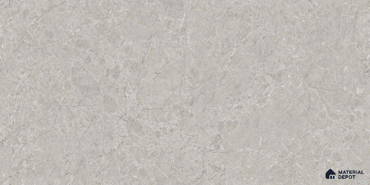 Endless Marble Floor & Wall Tile TL 10848 E Husk Grey 4 ft x 2 ft Glossy Finish Vitrified Tile - 9 mm | 4 Random Designs | Suitable for Living Room, Bedroom & Kitchen