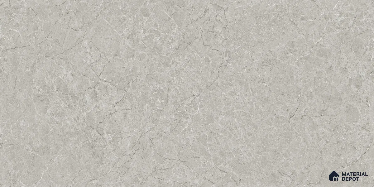 Endless Marble Floor & Wall Tile TL 10848 E Husk Grey 4 ft x 2 ft Glossy Finish Vitrified Tile - 9 mm | 4 Random Designs | Suitable for Living Room, Bedroom & Kitchen