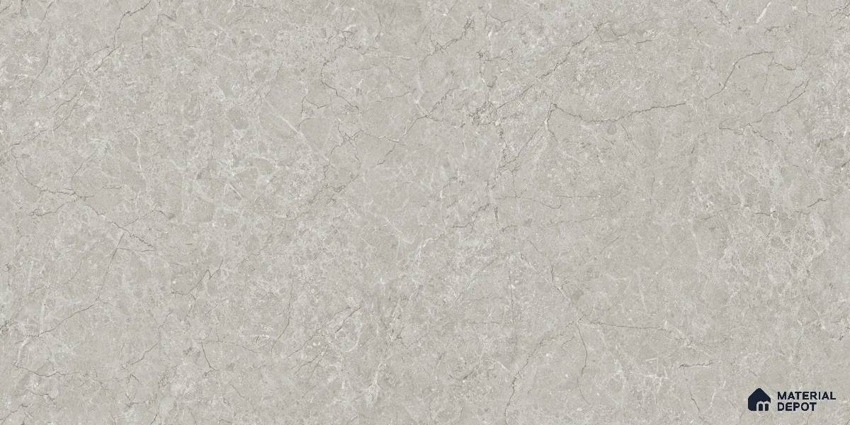 Endless Marble Floor & Wall Tile TL 10848 E Husk Grey 4 ft x 2 ft Glossy Finish Vitrified Tile - 9 mm | 4 Random Designs | Suitable for Living Room, Bedroom & Kitchen