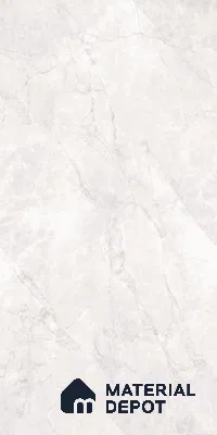 Marble Floor & Wall Tile TL 11985 Noir Bianco Infinity 4 ft x 2 ft Glossy Finish Vitrified Tile - 9 mm 