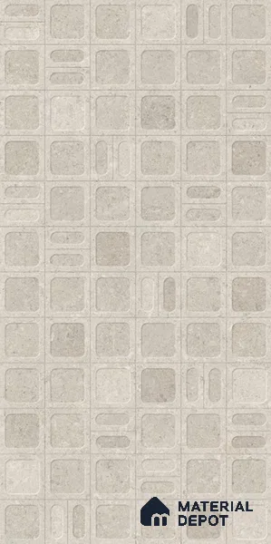 Punch Wall Tile TL 11973 Fossil Grey Decore 4 ft x 2 ft Matte Finish Vitrified Tile - 9 mm