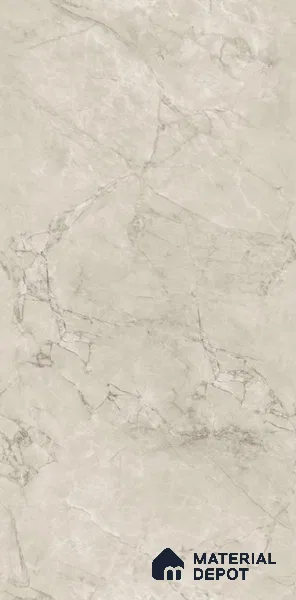 Endless Marble Floor & Wall Tile TL 10853 D Albino Bianco 4 ft x 2 ft Glossy Finish Vitrified Tile - 9 mm | 5 Random Designs | Suitable for Living Room, Bedroom & Kitchen