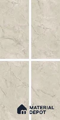 Endless Marble Floor & Wall Tile TL 10853 D Albino Bianco 4 ft x 2 ft Glossy Finish Vitrified Tile - 9 mm | 5 Random Designs | Suitable for Living Room, Bedroom & Kitchen