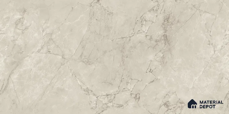Endless Marble Floor & Wall Tile TL 10853 D Albino Bianco 4 ft x 2 ft Glossy Finish Vitrified Tile - 9 mm | 5 Random Designs | Suitable for Living Room, Bedroom & Kitchen