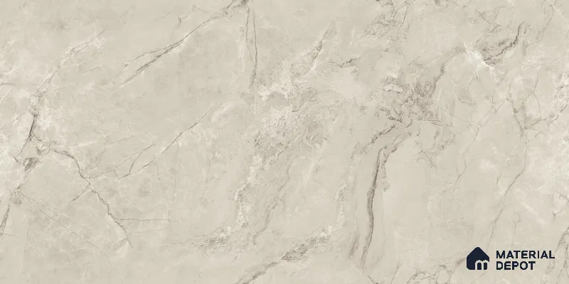 Endless Marble Floor & Wall Tile TL 10853 D Albino Bianco 4 ft x 2 ft Glossy Finish Vitrified Tile - 9 mm | 5 Random Designs | Suitable for Living Room, Bedroom & Kitchen