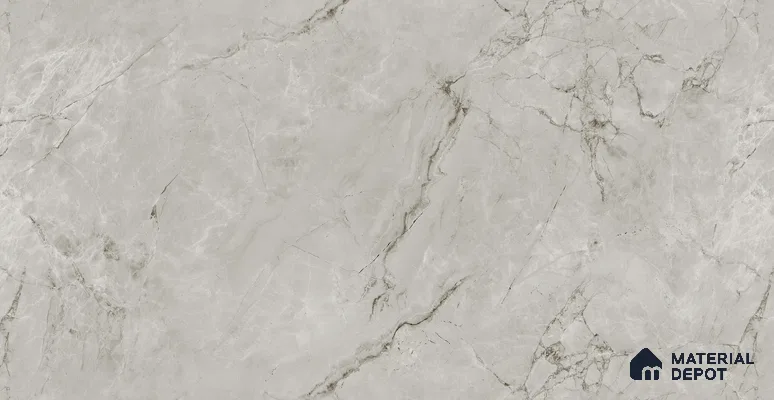 Endless Marble Floor & Wall Tile TL 10853 C Albino Grey 4 ft x 2 ft Carving Matte Finish Vitrified Tile - 9 mm | 5 Random Designs | Suitable for Living Room, Bedroom & Kitchen