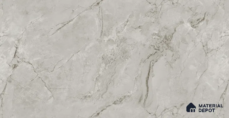 Endless Marble Floor & Wall Tile TL 10853 C Albino Grey 4 ft x 2 ft Carving Matte Finish Vitrified Tile - 9 mm | 5 Random Designs | Suitable for Living Room, Bedroom & Kitchen