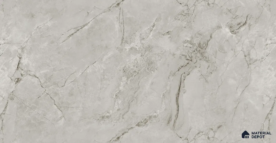 Endless Marble Floor & Wall Tile TL 10853 C Albino Grey 4 ft x 2 ft Carving Matte Finish Vitrified Tile - 9 mm | 5 Random Designs | Suitable for Living Room, Bedroom & Kitchen