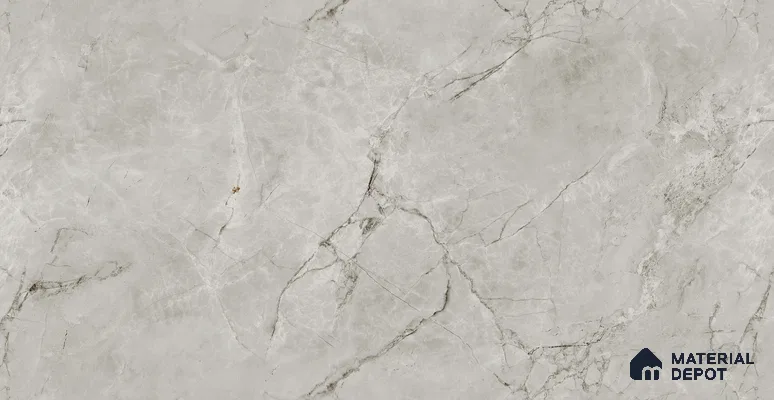 Endless Marble Floor & Wall Tile TL 10853 C Albino Grey 4 ft x 2 ft Carving Matte Finish Vitrified Tile - 9 mm | 5 Random Designs | Suitable for Living Room, Bedroom & Kitchen