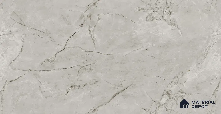 Endless Marble Floor & Wall Tile TL 10853 C Albino Grey 4 ft x 2 ft Carving Matte Finish Vitrified Tile - 9 mm | 5 Random Designs | Suitable for Living Room, Bedroom & Kitchen