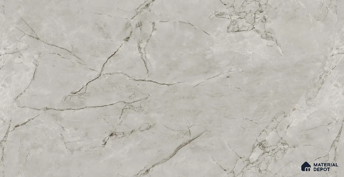 Endless Marble Floor & Wall Tile TL 10853 C Albino Grey 4 ft x 2 ft Carving Matte Finish Vitrified Tile - 9 mm | 5 Random Designs | Suitable for Living Room, Bedroom & Kitchen
