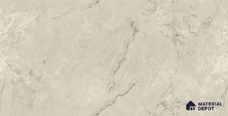 Endless Marble Floor & Wall Tile TL 10853 Albino Bianco 4 ft x 2 ft Carving Matte Finish Vitrified Tile - 9 mm | 5 Random Designs | Suitable for Living Room, Bedroom & Kitchen