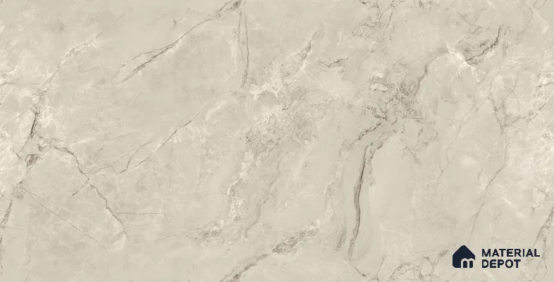 Endless Marble Floor & Wall Tile TL 10853 Albino Bianco 4 ft x 2 ft Carving Matte Finish Vitrified Tile - 9 mm | 5 Random Designs | Suitable for Living Room, Bedroom & Kitchen