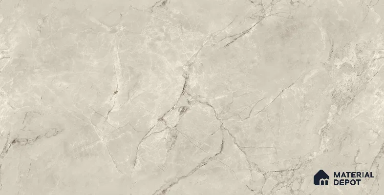 Endless Marble Floor & Wall Tile TL 10853 Albino Bianco 4 ft x 2 ft Carving Matte Finish Vitrified Tile - 9 mm | 5 Random Designs | Suitable for Living Room, Bedroom & Kitchen