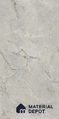Endless Marble Floor & Wall Tile TL 10853 F Albino Grey 4 ft x 2 ft Glossy Finish Vitrified Tile - 9 mm | 5 Random Designs | Suitable for Living Room, Bedroom & Kitchen