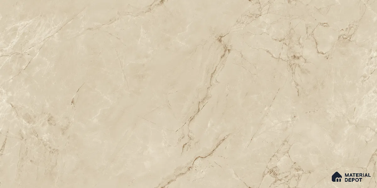 Endless Marble Floor & Wall Tile TL 10853 B Albino Caramel 4 ft x 2 ft Carving Matte Finish Vitrified Tile - 9 mm | 5 Random Designs | Suitable for Living Room, Bedroom & Kitchen
