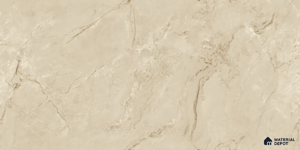Endless Marble Floor & Wall Tile TL 10853 B Albino Caramel 4 ft x 2 ft Carving Matte Finish Vitrified Tile - 9 mm | 5 Random Designs | Suitable for Living Room, Bedroom & Kitchen