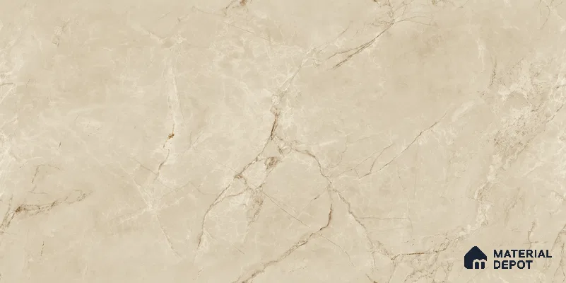 Endless Marble Floor & Wall Tile TL 10853 B Albino Caramel 4 ft x 2 ft Carving Matte Finish Vitrified Tile - 9 mm | 5 Random Designs | Suitable for Living Room, Bedroom & Kitchen