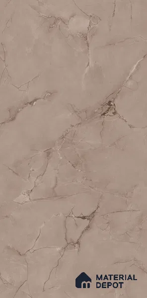 Marble Floor & Wall Tile TL 11971 D Endless Sofita Taupe 4 ft x 2 ft Glossy Finish Vitrified Tile - 9 mm