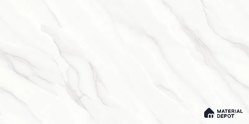 Endless Marble Floor & Wall Tile TL 10864 Jasline Pearl 4 ft x 2 ft Glossy Finish Vitrified Tile - 9 mm | 4 Random Designs | Suitable for Living Room, Bedroom & Kitchen