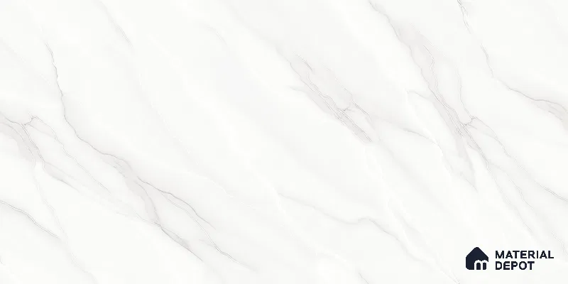 Endless Marble Floor & Wall Tile TL 10864 Jasline Pearl 4 ft x 2 ft Glossy Finish Vitrified Tile - 9 mm | 4 Random Designs | Suitable for Living Room, Bedroom & Kitchen