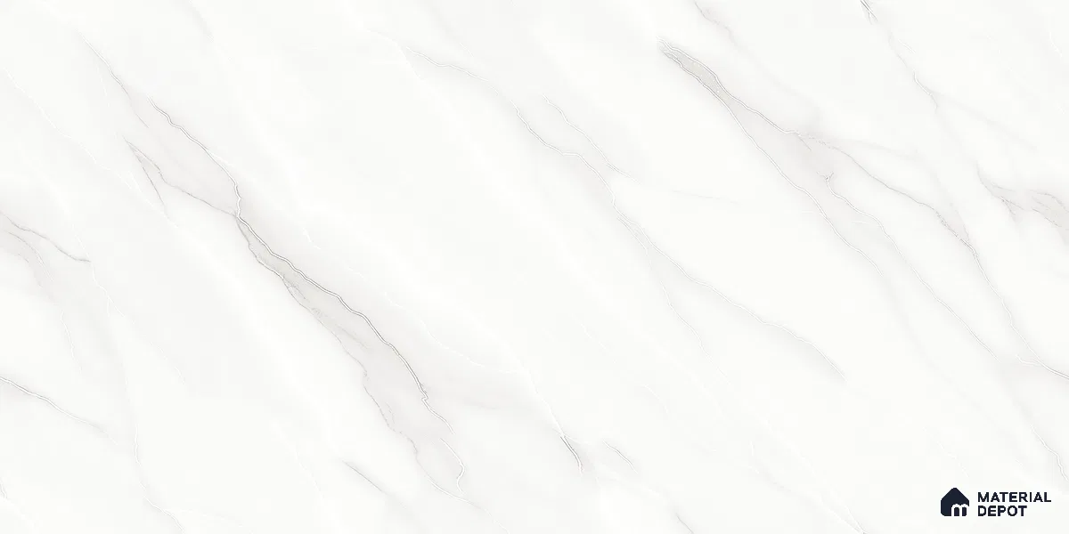 Endless Marble Floor & Wall Tile TL 10864 Jasline Pearl 4 ft x 2 ft Glossy Finish Vitrified Tile - 9 mm | 4 Random Designs | Suitable for Living Room, Bedroom & Kitchen