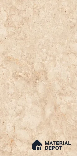 Marble Floor & Wall Tile TL 11982 William Beige Infinity 4 ft x 2 ft Glossy Finish Vitrified Tile - 9 mm