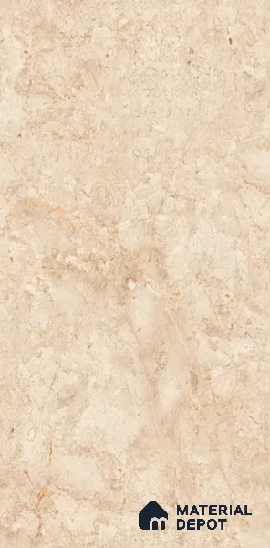 Marble Floor & Wall Tile TL 11982 William Beige Infinity 4 ft x 2 ft Glossy Finish Vitrified Tile - 9 mm