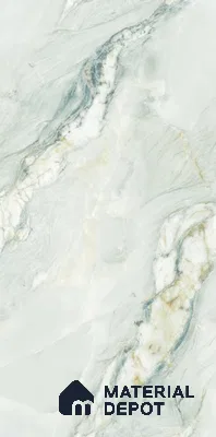 Endless Marble Floor & Wall Tile TL 10854 G Saturn Mint 4 ft x 2 ft Glossy Finish Vitrified Tile - 9 mm | 4 Random Designs | Suitable for Living Room, Bedroom & Kitchen