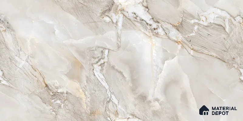 Endless Marble Floor & Wall Tile TL 10854 B Saturn Grey 4 ft x 2 ft Carving Matte Finish Vitrified Tile - 9 mm | 4 Random Designs | Suitable for Living Room, Bedroom & Kitchen