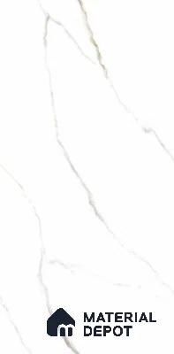 Endless Marble Floor & Wall Tile TL 10849 C Statuario Syna Gold 4 ft x 2 ft Glossy Finish Vitrified Tile - 9 mm | 4 Random Designs | Suitable for Living Room, Bedroom & Kitchen