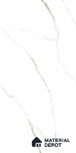 Endless Marble Floor & Wall Tile TL 10849 B Statuario Syna Gold 4 ft x 2 ft Carving Matte Finish Vitrified Tile - 9 mm | 4 Random Designs | Suitable for Living Room, Bedroom & Kitchen