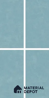 Stone Floor & Wall Tile TL 10845 Chroma Aqua 4 ft x 2 ft Matte Finish Vitrified Tile - 9 mm | 4 Random Designs | Suitable for Living Room, Bedroom & Kitchen