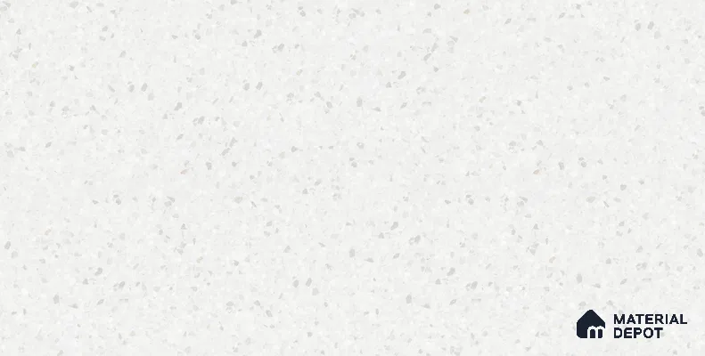 Terrazzo Floor & Wall Tile TL 10852 B Lucifer White 4 ft x 2 ft Carving Matte Finish Vitrified Tile - 9 mm | 5 Random Designs | Suitable for Living Room, Bedroom & Kitchen
