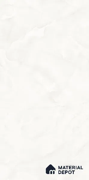 Marble Floor & Wall Tile TL 11979 B Snow White Infinity 4 ft x 2 ft Glossy Finish Vitrified Tile - 9 mm