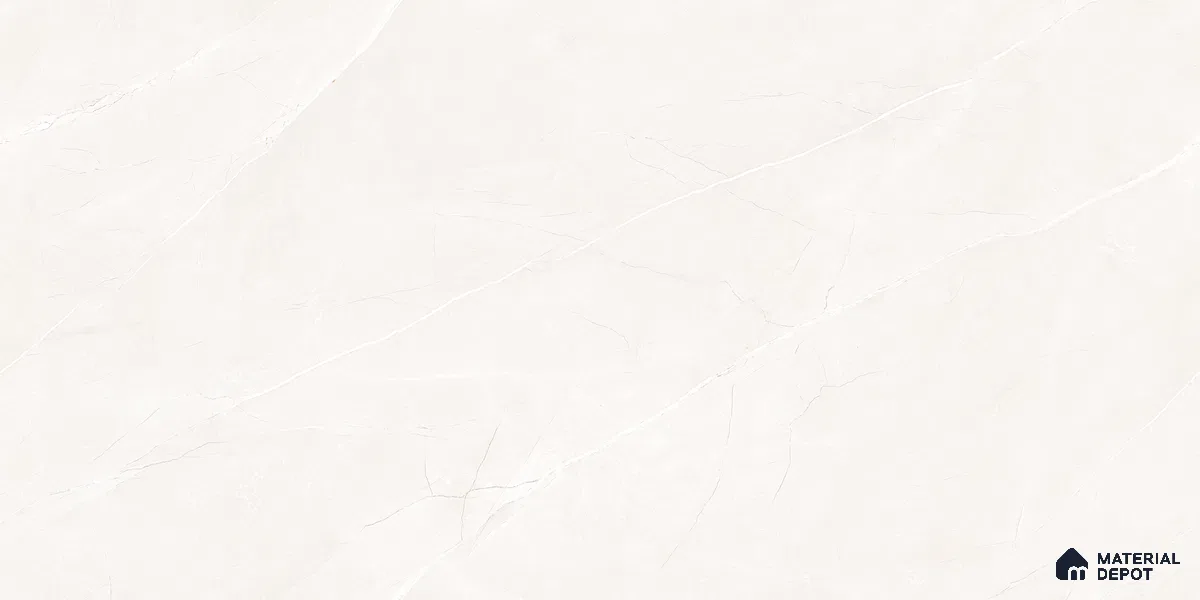 Endless Marble Floor & Wall Tile TL 10865 B Lucca Armani Ice 4 ft x 2 ft Glossy Finish Vitrified Tile - 9 mm | 6 Random Designs | Suitable for Living Room, Bedroom & Kitchen