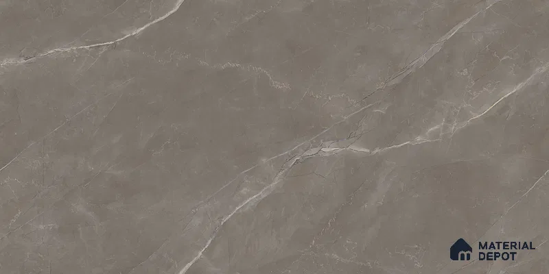 Endless Marble Floor & Wall Tile TL 10865 Lucca Armani Grey 4 ft x 2 ft Glossy Finish Vitrified Tile - 9 mm | 6 Random Designs | Suitable for Living Room, Bedroom & Kitchen