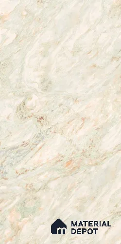 Marble Floor & Wall Tile TL 10859 B Miller Natural 4 ft x 2 ft Glossy Finish Vitrified Tile - 9 mm | 4 Random Designs | Suitable for Living Room, Bedroom & Kitchen