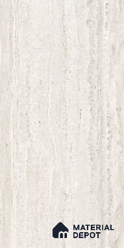 Marble Floor & Wall Tile TL 12014 B Travi Vein Bianco 4 ft x 2 ft Matte Finish Vitrified Tile - 9 mm