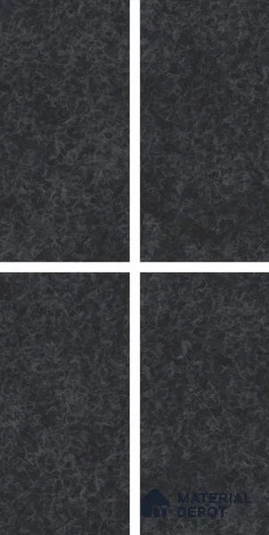 Marble Floor & Wall Tile TL 10855 C Bravit Nero 4 ft x 2 ft High Gloss Finish Vitrified Tile - 9 mm | 6 Random Designs | Suitable for Living Room, Bedroom & Kitchen